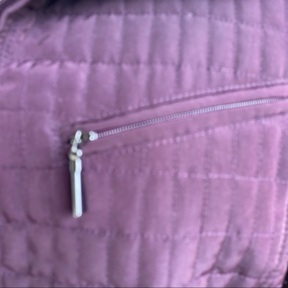 Portrait Quilted Purple Jacket - Picture 11 of 14